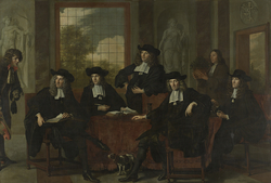 The superintendents of the Collegium Medicum in Amsterdam