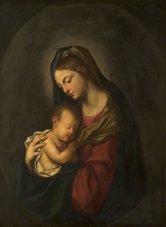 The Virgin and Child by attributed to Giovanni Battista Piazzetta