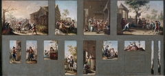 Thirteen sketches for Tapestry Cartoons by Francisco Bayeu y Subías