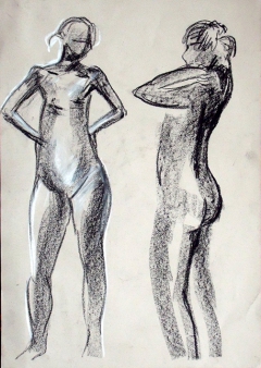 Two Figures by Stephen Gibbs