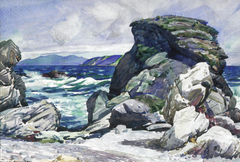 View Near Titahi by Harry Linley Richardson