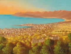 View of Cannes by Hubert Sattler