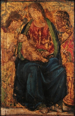 Virgin and Child with the Archangel Gabriel and an Unidentified Saint