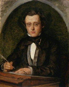 Wilkie Collins (1853) by Charles Allston Collins