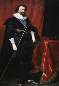 William Herbert, 3rd Earl of Pembroke KG, PC (1580-1630) by Daniël Mijtens