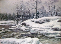 Winter, Mesna by Frederik Collett