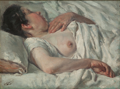 Woman Sleeping by Francisco Gimeno Arasa