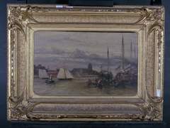 Zeilwedstrijd van de K.N.Y.C. te Dordrecht by Charles Rochussen