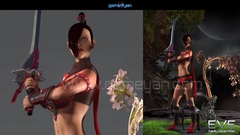 3D Character Modeling  Of 3D Eve Lady Warrior By 3D Animation Studio, Fort Worth,texas