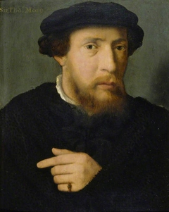 A Man with an Emerald Ring by Joos van Cleve