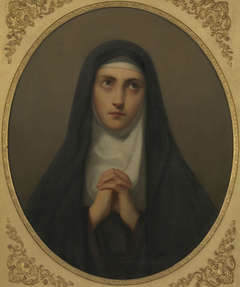 A Nun by Jean-Gabriel Scheffer