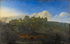 A View of Windsor Castle by Johannes Vorstermans