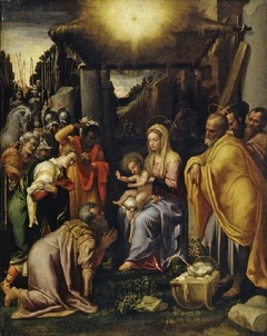 Adoration of the Kings by Taddeo Zuccari