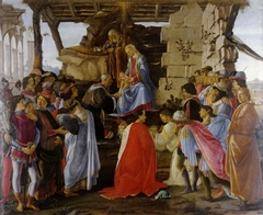 Adoration of the Magi of 1476 by Sandro Botticelli