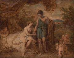 An Unfinished Study of Venus and Adoni by Thomas Stothard