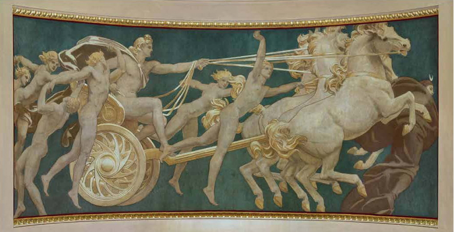 Apollo in His Chariot with the Hours