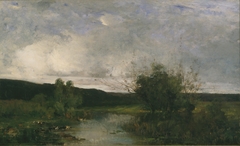 Après la pluie by Charles-François Daubigny