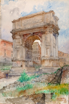 Arch of Titus, Rome by Cass Gilbert