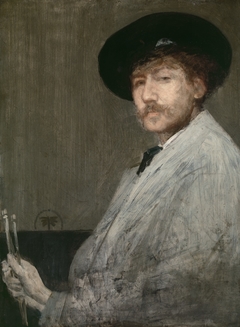 Arrangement in gray: portrait of the painter by James McNeill Whistler