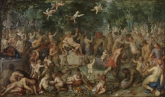 Bacchanal mit Hendrik van Balen by Jan Brueghel the Elder