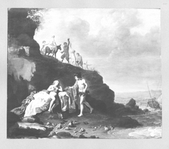 Bacchus and Ariadne at the sea