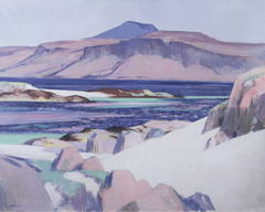 Ben More in the Isle of Mull, Inner Hebrides by Francis Cadell