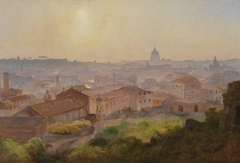 Blick vom Palatin auf Rom by Eugen Napoleon Neureuther