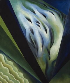 Blue and Green Music by Georgia O'Keeffe