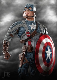 Captain America by Javier Martinez