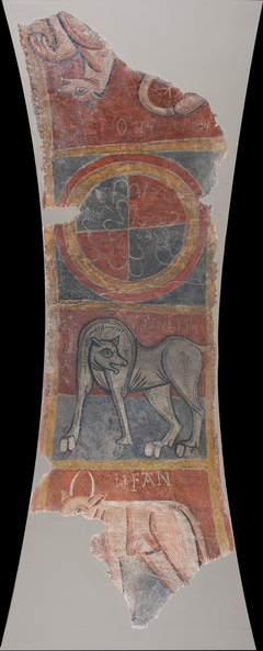 CARCOLITI, elephant and lion from Boí by Master of Boí