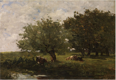 Cattle under Trees by Nathaniel Hone the Younger