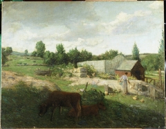 Connecticut Farm by J. Alden Weir