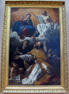 Coronation of the Virgin with St. Augustine and St. William of Aquitaine
