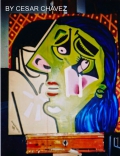 Crying Woman /After Pablo Picasso.