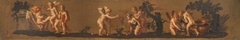 Cupid and Putti playing Croquet and other Games by After Polidoro da Caravaggio