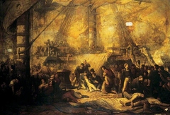 Death of Nelson by Hendrik Frans Schaefels