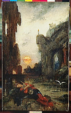 Death of Sapho by Gustave Moreau