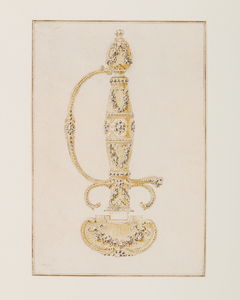 Design for the Hilt of a Small Sword by Luigi Valadier