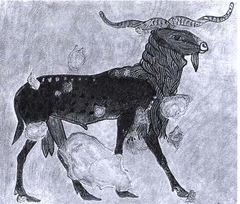 Detail of a Ram, Tomb of Khnumhotep