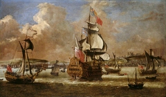 Dutch Shipping off the Coast by Anonymous