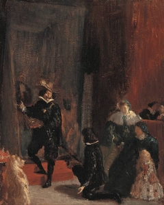 Erinnerung an Velázquez by Edgar Degas