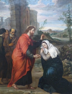 Farewell Christ to his mother by Gerard Seghers