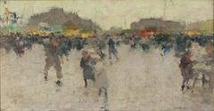 Fête de la place du Trône, Paris by François-Joseph Luigi Loir