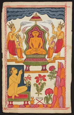 Folio from the Bhaktamara Stotra ("Hymn of the Immortal Devotee") by Unknown Artist