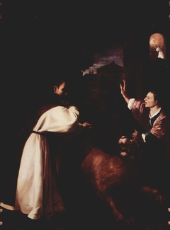 Friar Diego de Orgaz's Fight Against the Demons by Francisco de Zurbarán