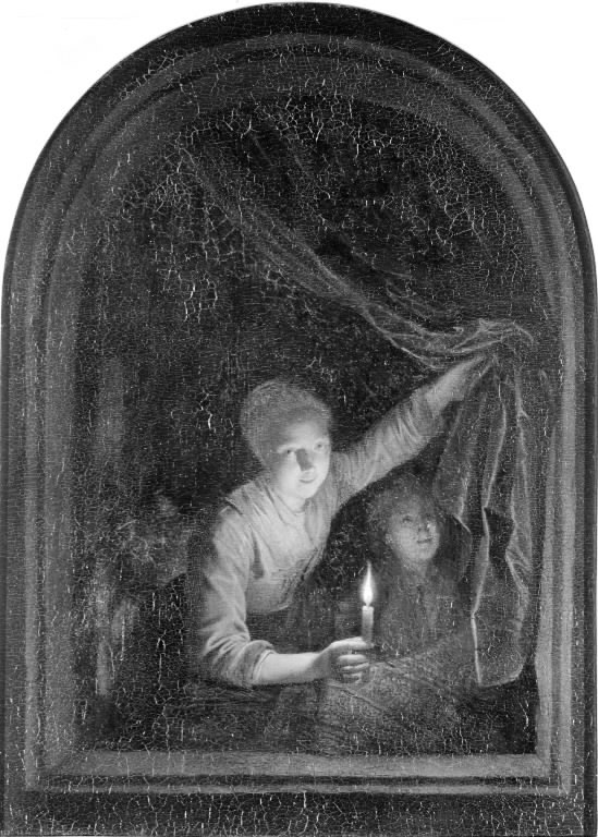 Girl with a Candle