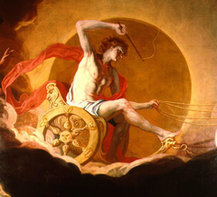 Helios on His Chariot by Hans Adam Weissenkircher
