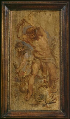 Hercules Killing the Hydra by Peter Paul Rubens
