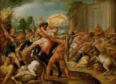 Herkules, Dejanira und der Kentaur Eurytion by Anonymous