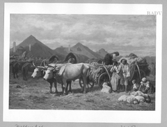 Hungarian peasants by August von Pettenkofen